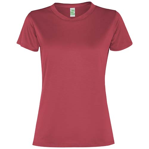 T-shirt promotionnel 100g manches courtes femme Slam Roly Rouge baie